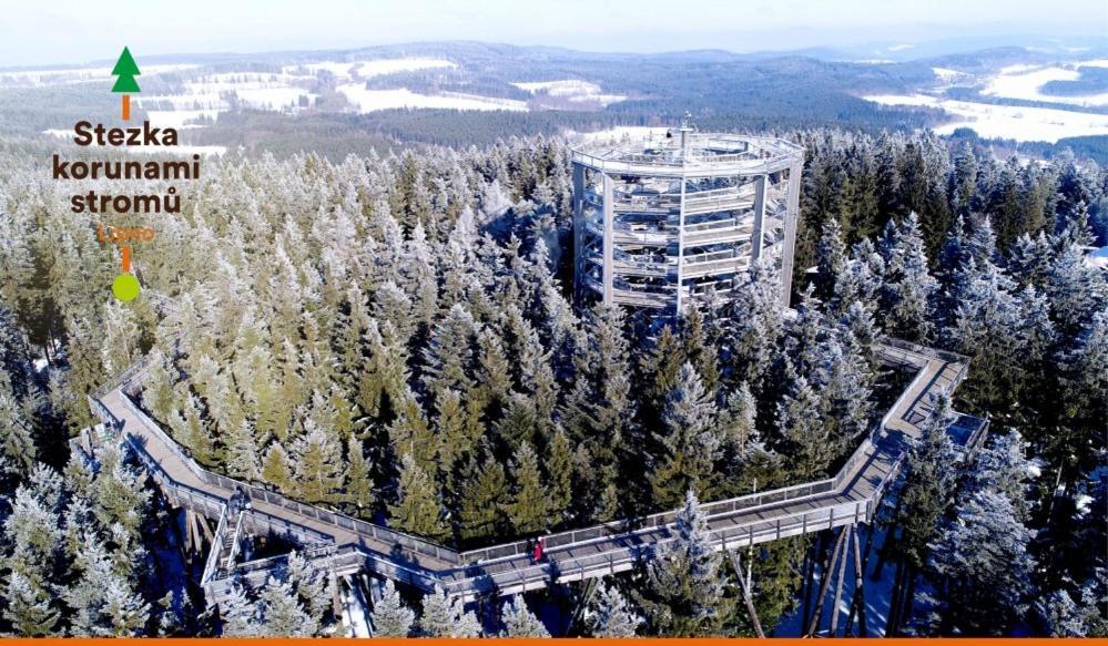 Apartment Lipno Sumava Pro 8 Hostu リプノ・ナト・ヴルタヴォウ エクステリア 写真